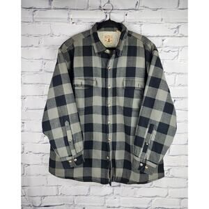Redhead Jacket Mens 2xl Plaid 100% cotton Shacket Lumberjack outdoors Cabincore
